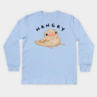 Hangry Chick Kids Long Sleeve T-Shirt